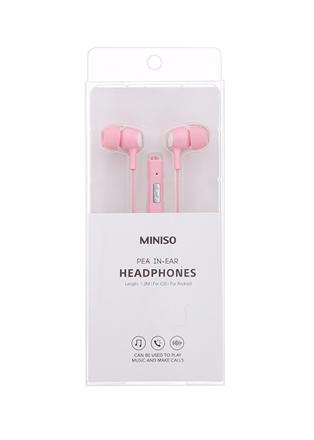 Kõrvaklapid (roosa, valge)
