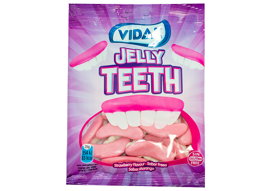 Kummikomm ''Jelly Teeth'' 100gr
