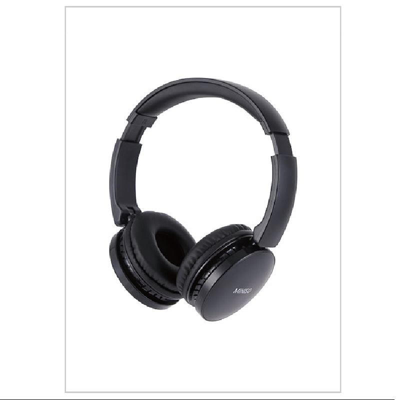 Kõrvaklapid Bluetooth (must)