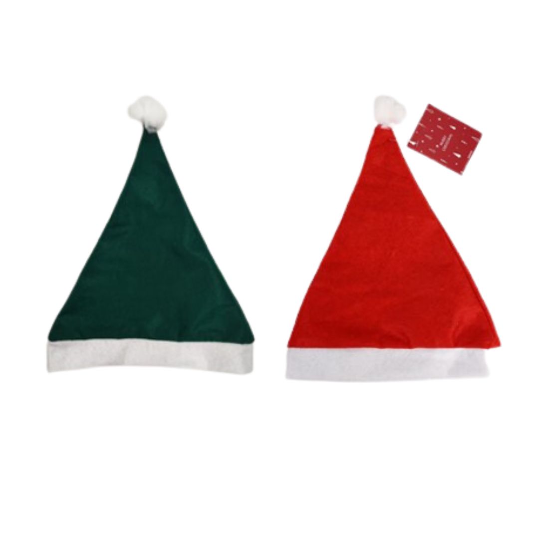 Jõulude seeria jõulumüts (2 erinevat mudelit: punane, roheline)