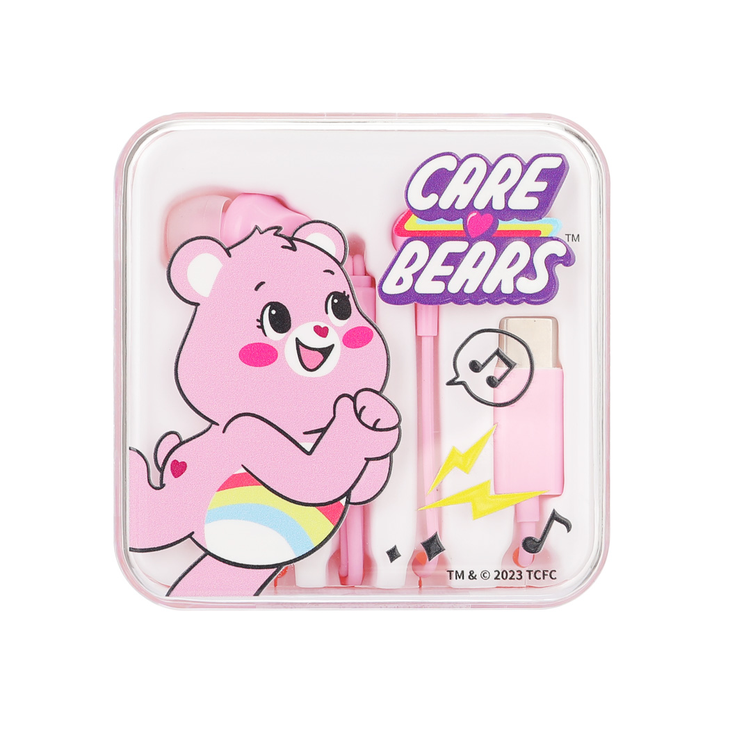 Kõrvaklapid Type-C Care Bears (roosa)