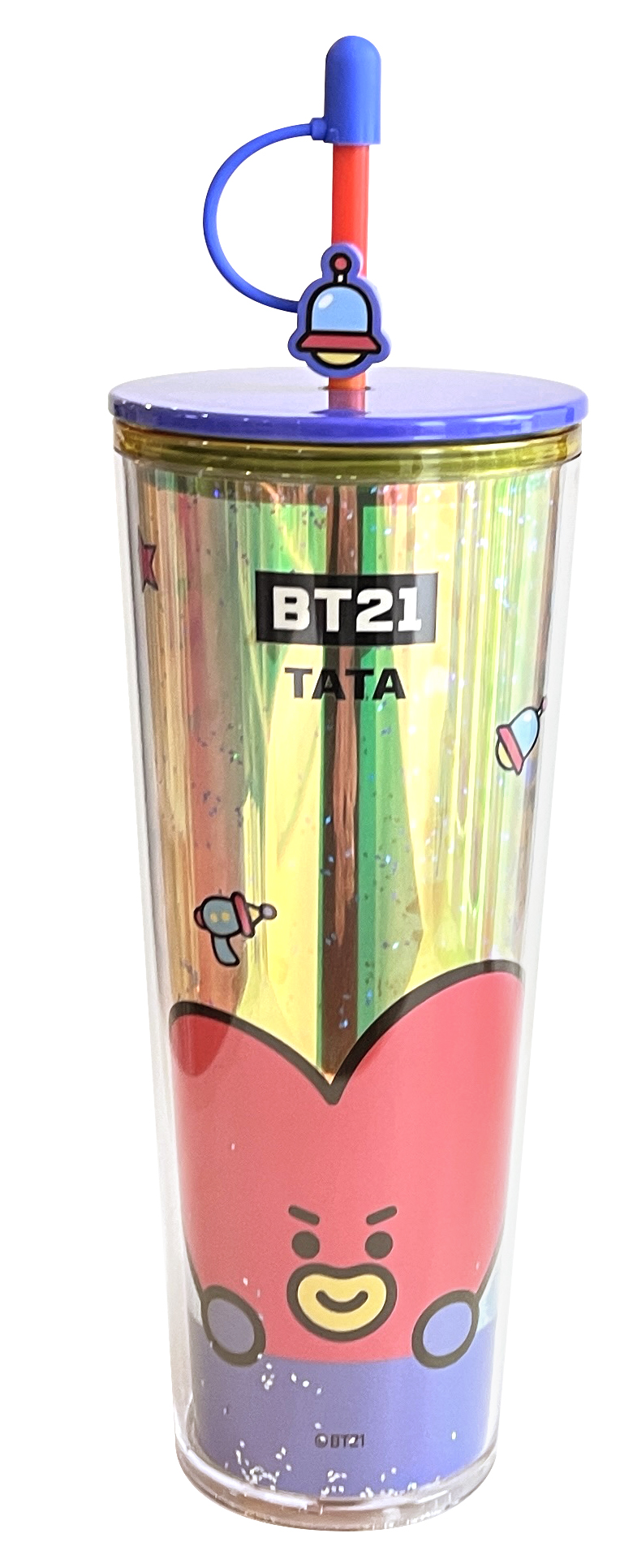 Joogitops kõrrega 800ml BT21 Tata