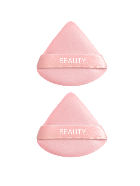 Meigipadjad kolmnurksed ultra-pehmed konteineriga (2 tk) Peach Pink