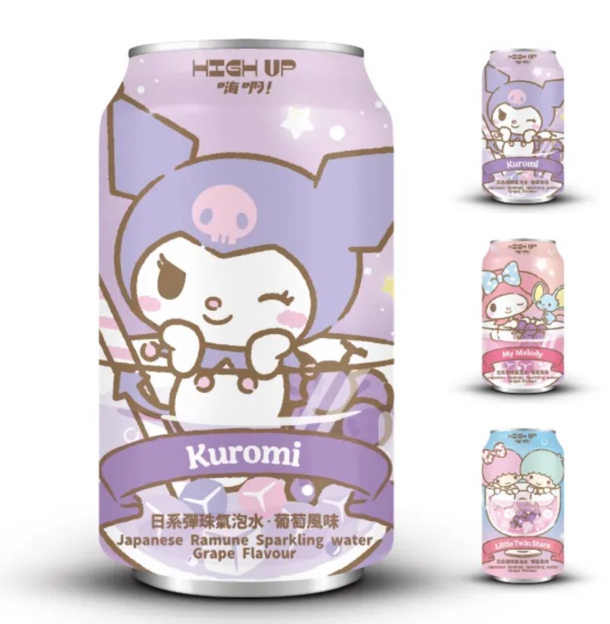 Ramune Sanrio viinamarja jook 330ml