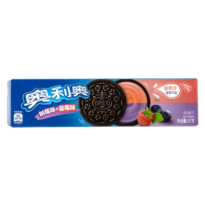 Oreo küpsis Vaarika ja mustikaga 97g