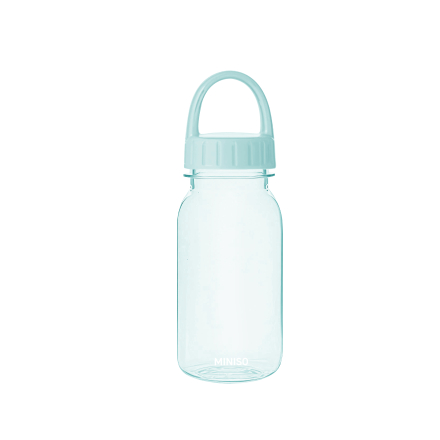 Joogipudel plastist sangaga 440 ml roheline