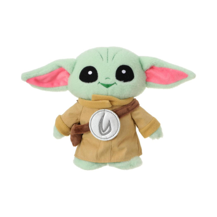 Pehme mänguasi seisev kilbiga 25 cm Grogu Star Wars
